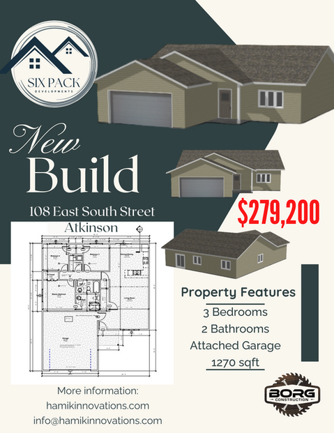 Blue Minimalist New Listing Real Estate Flyer (2)