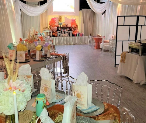 Beautiful Banquet Halls for Baby Showers | Kendall & Doral Locations