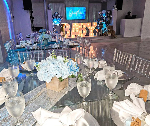 Beautiful Banquet Halls for Baby Showers | Kendall & Doral Locations