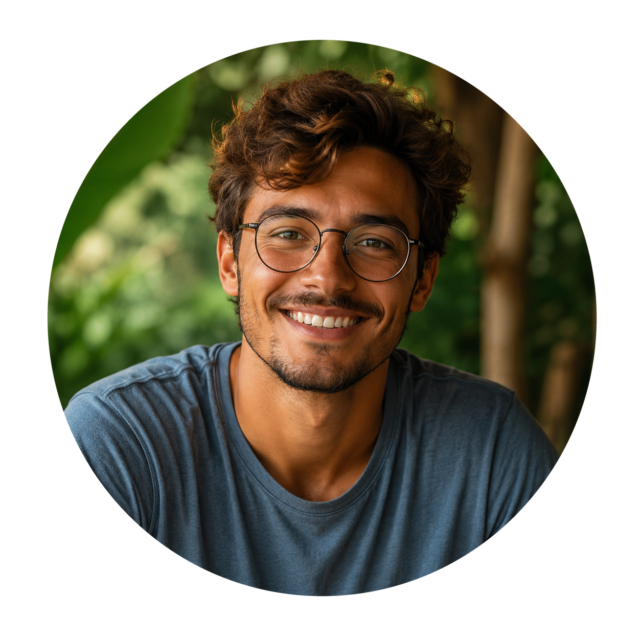 Digital nomad explaining how online listening sessions provided connection while travelling overseas.