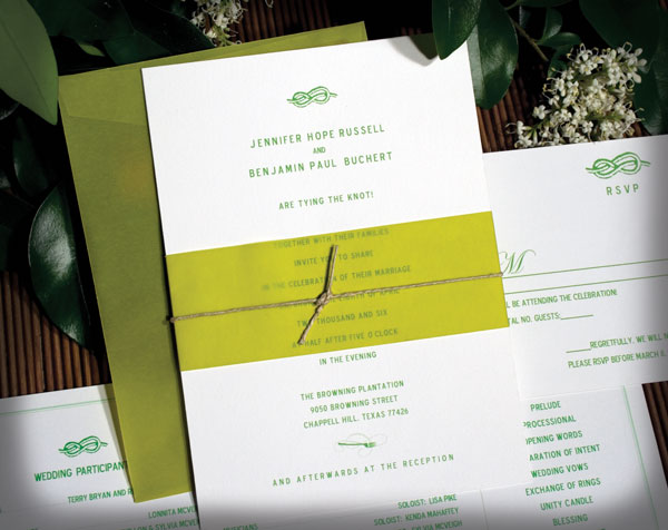 Contemporary Knot Wedding