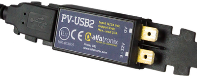 PV-USB-2 5Vdc Diskretes USB-Ladegerät