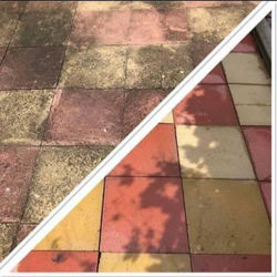 Basic jet washing service – surface cleaning