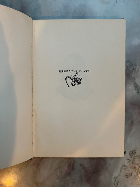 Thumbnail: Persuasions to Joy: AnAnthology of Elizabethan Love Lyrics
