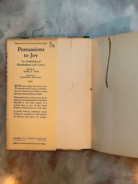 Thumbnail: Persuasions to Joy: AnAnthology of Elizabethan Love Lyrics