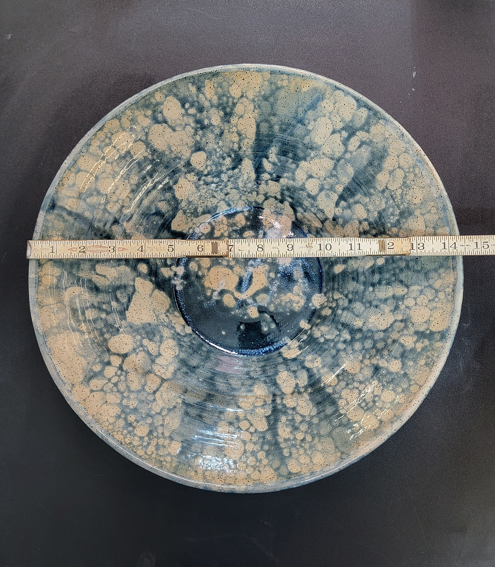 Thumbnail: LG Blue Bubble Glazed Fruit Bowl