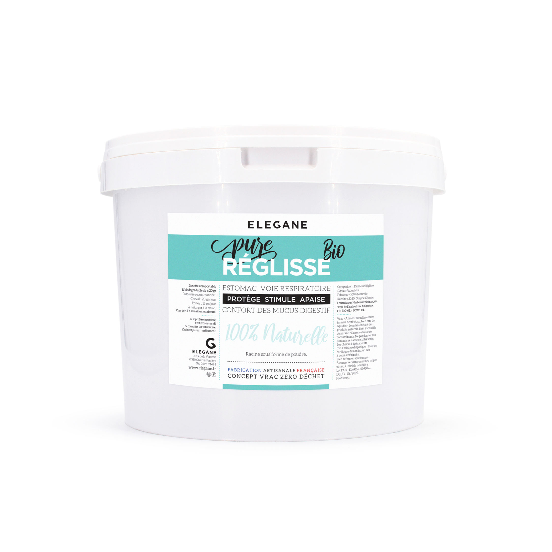 Réglisse estomac cheval