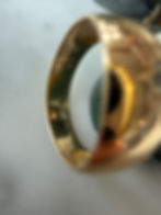 Thumbnail: Antique Old Cut Diamond Star Set Ring (UK J 1/2)