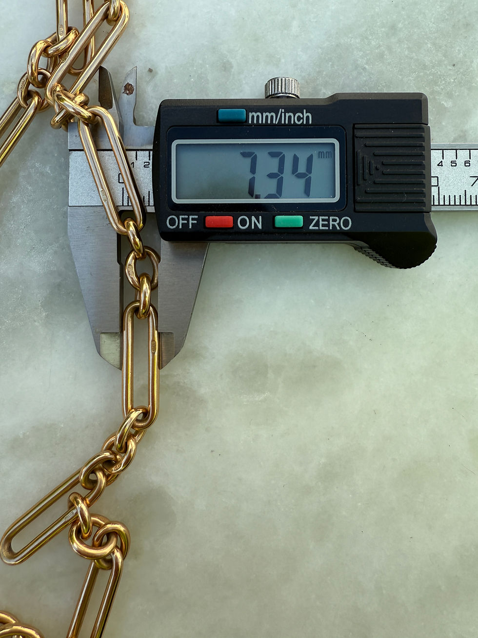 Thumbnail: Antique 18ct Fetter Link Watch Chain with Removable T bar Pendant