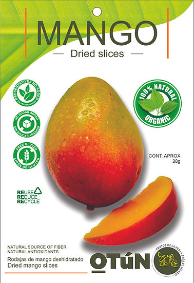 mango deshidratado