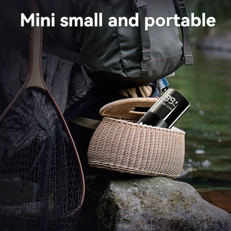 Thumbnail: 5W USB Rechargeable Oxygen Pump for Outdoor Fishing/Aquarium, Portable Aerator w