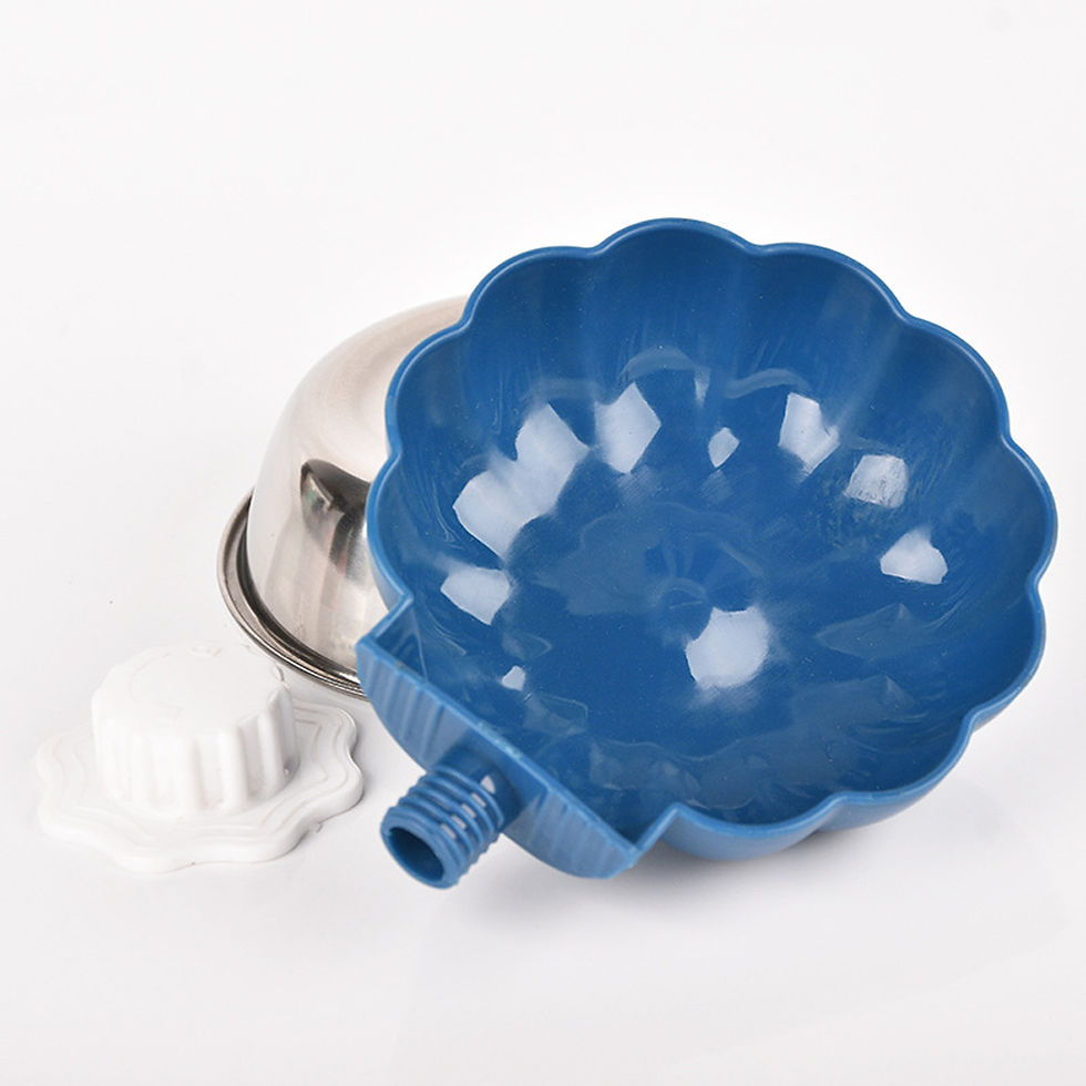 Thumbnail: PawPumpkin Hanging Pet Bowl – Stainless Steel Food & Water Bowl for Rabbits, Ham