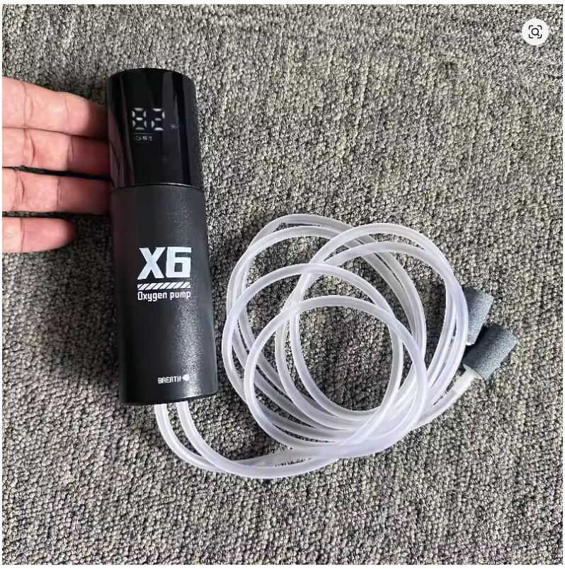 Thumbnail: 5W USB Rechargeable Oxygen Pump for Outdoor Fishing/Aquarium, Portable Aerator w
