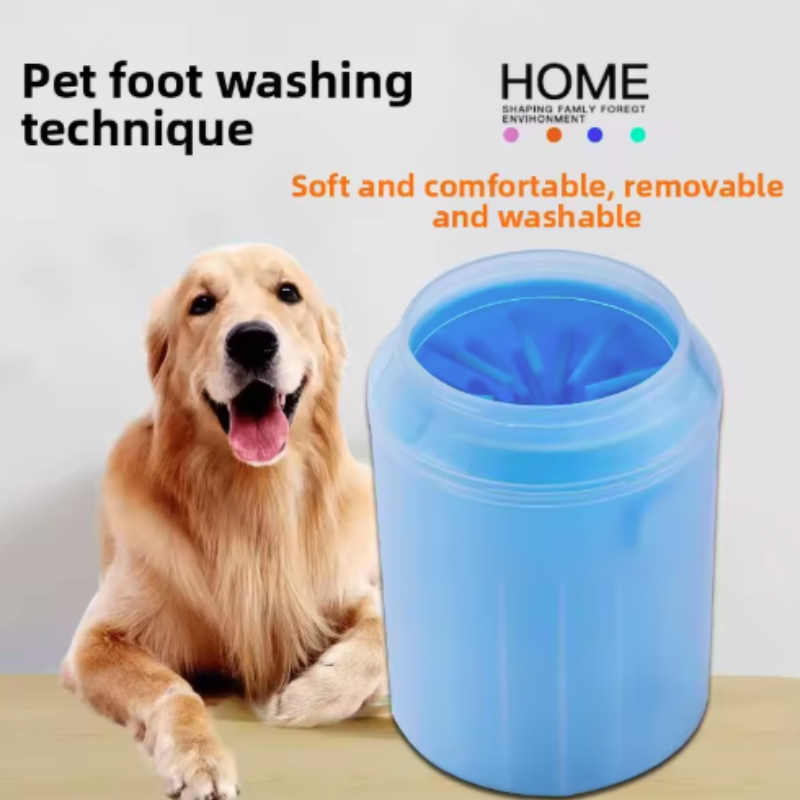 Thumbnail: PawClean Portable Pet Paw Washer – Soft Silicone Paw Cleaning Cup for Dogs & Cat