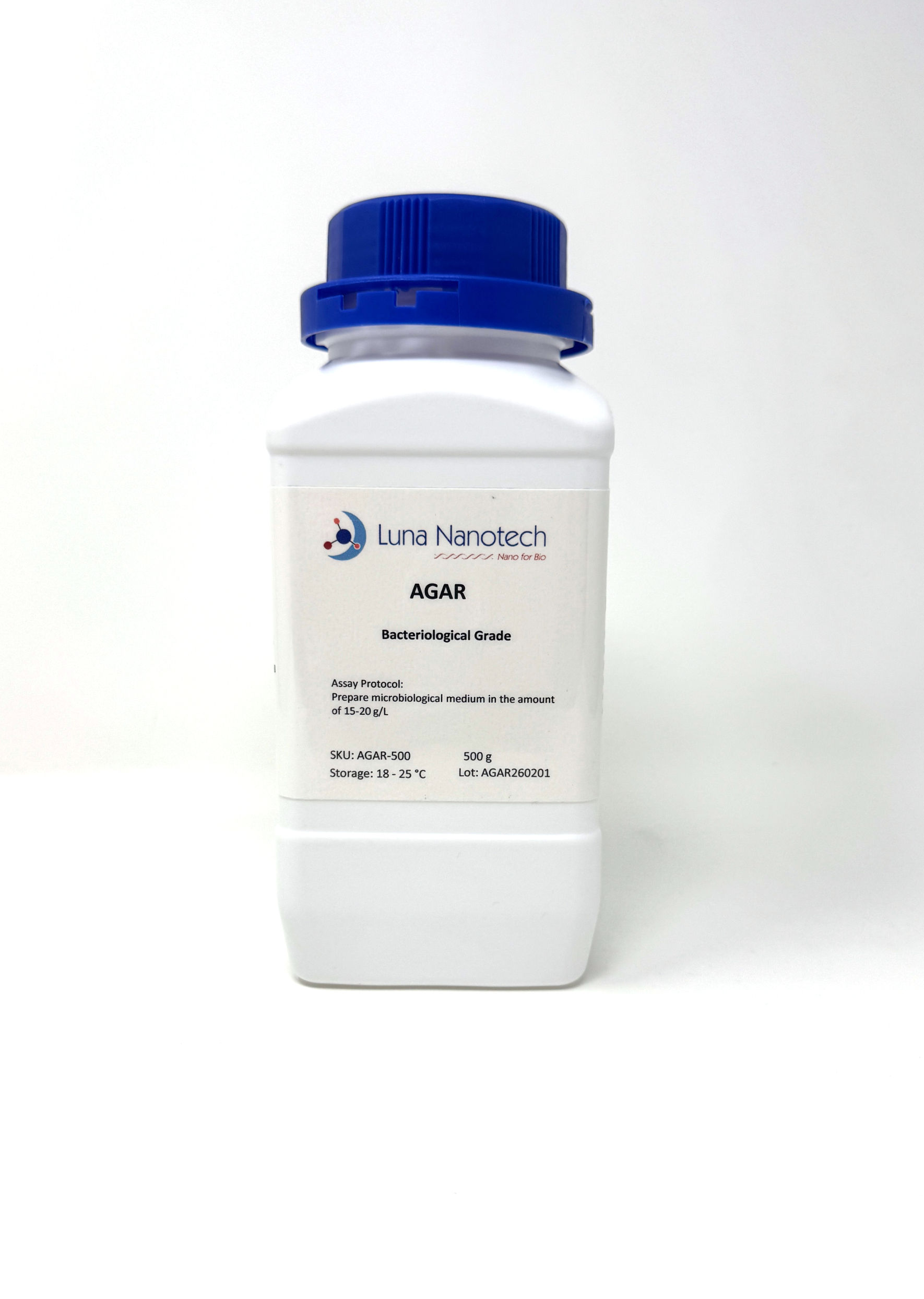 Agar, Bacteriological Grade