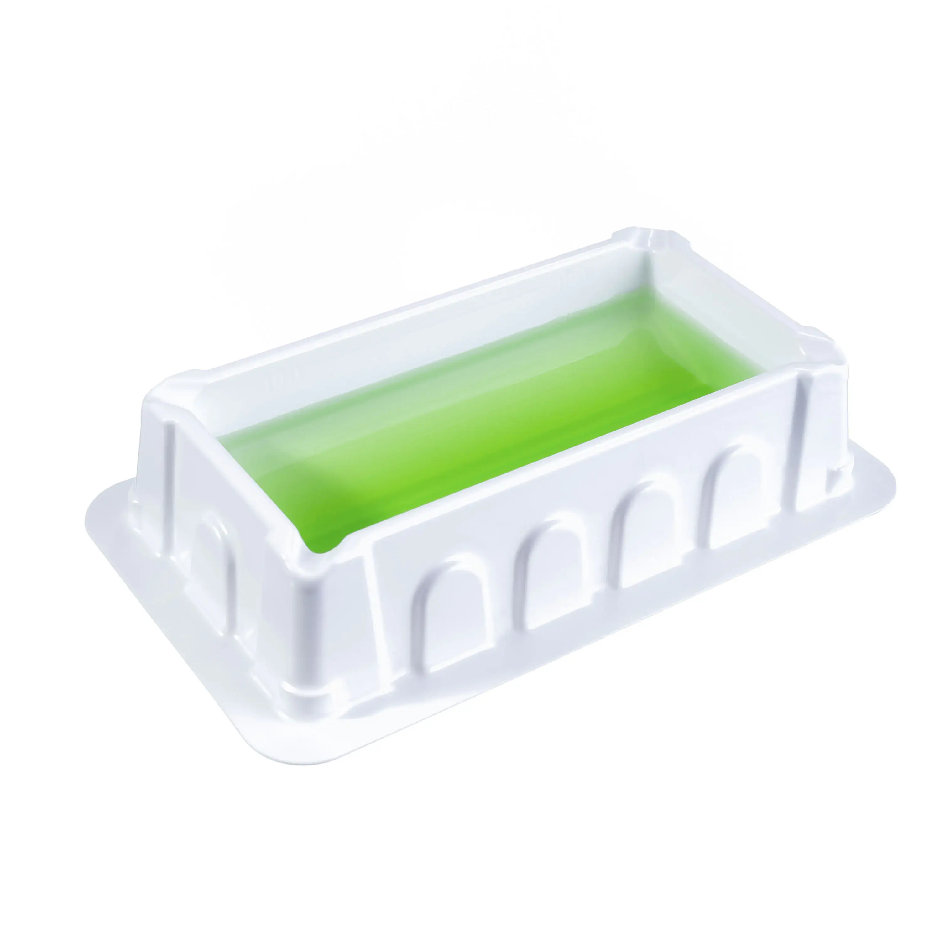 Polystyrene Reagent Reservoirs, 100 ml, Sterile, Bulk pack, 5/pk, 200/c