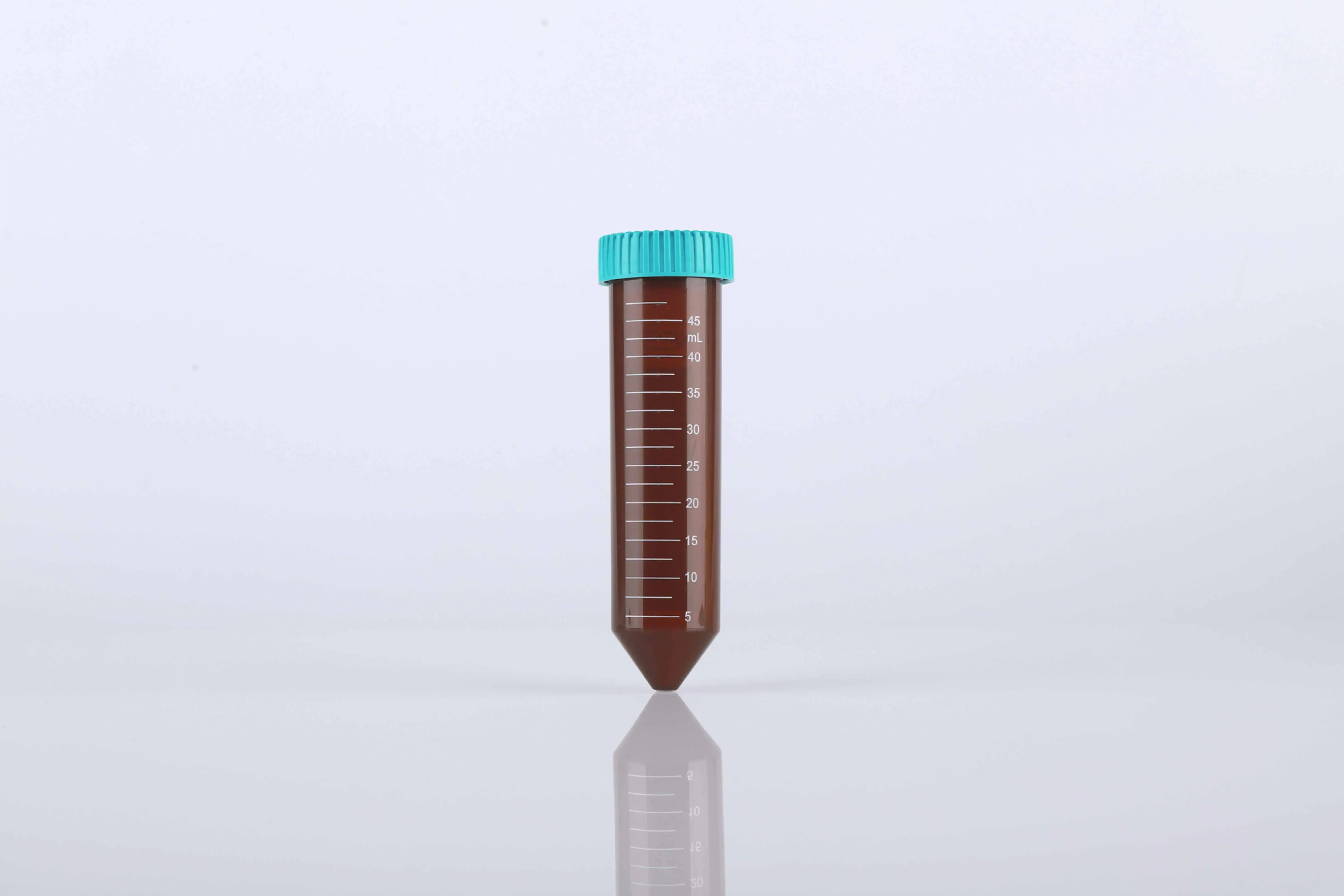 High Speed Centrifuge Tube, 50 ml, Amber, Sterile, Polypropylene, Racked, 500/cs