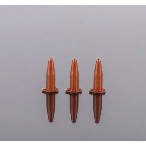 Thumbnail: 0.6 mL Microcentrifuge Tube, Amber Color, Conical, Lock Cap, Sterile. 7500/case
