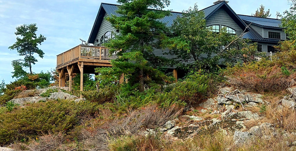 Island Cottage on Georgian Bay, Parry Sound Area, designed by Jen Schwindt at North Country