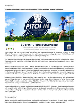 Wavell School Pitch In