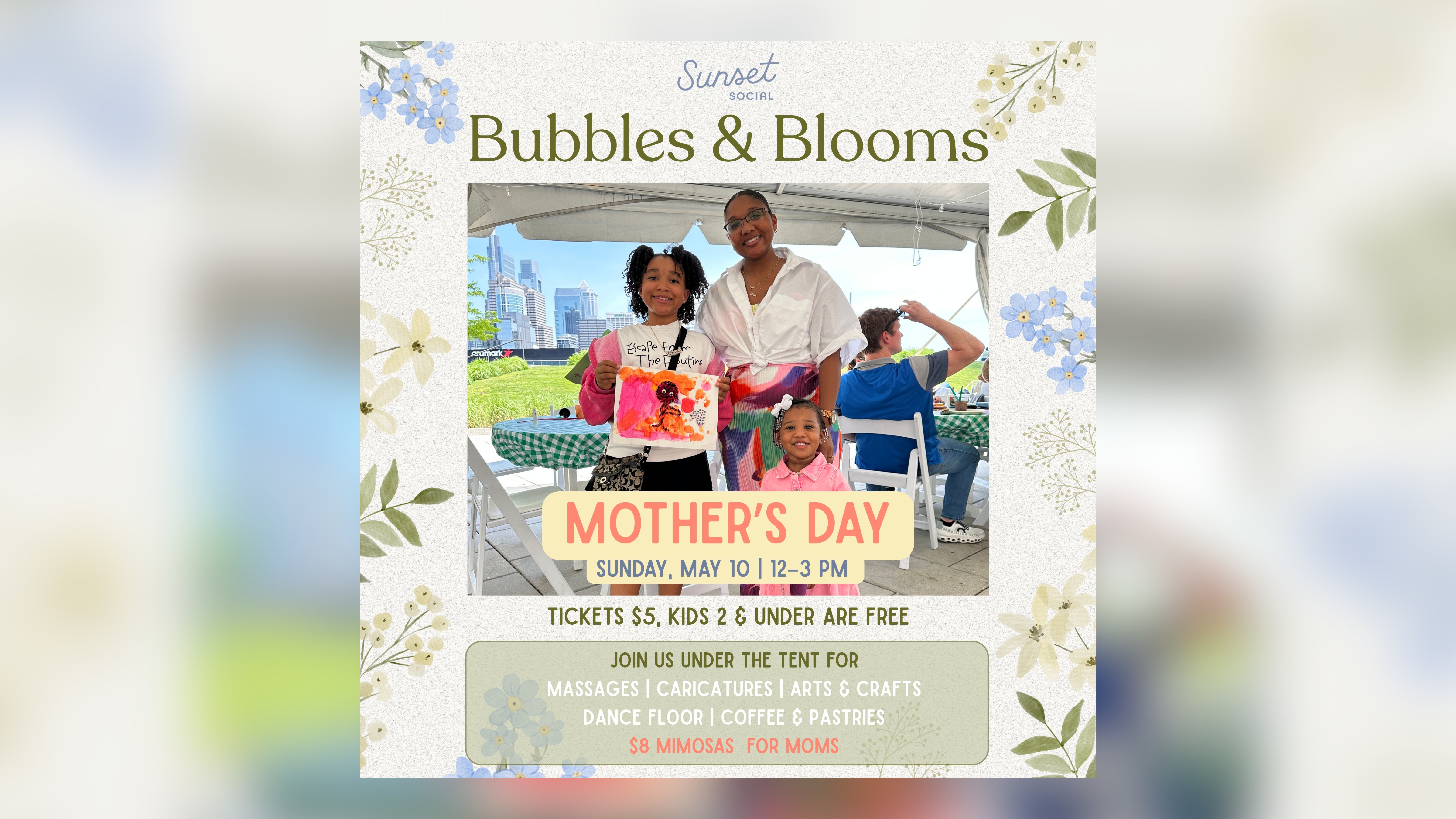 Mother's Day Bubbles & Blooms