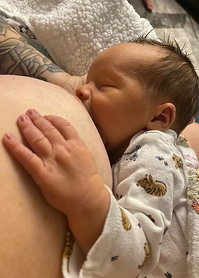 Newborn breastfeeding