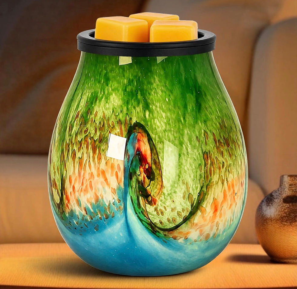 Thumbnail: Wax Melt Warmers: Marble Color Electric Melter Fragrance Warmer