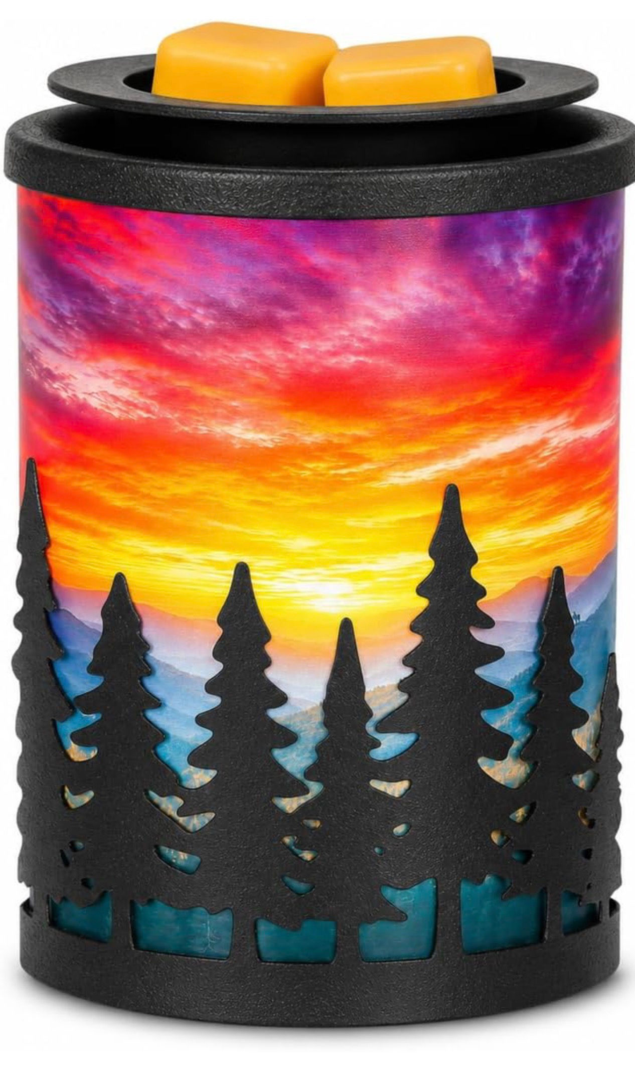 Wax Melt Warmers: 7 Color Electric Melter Fragrance Warmer