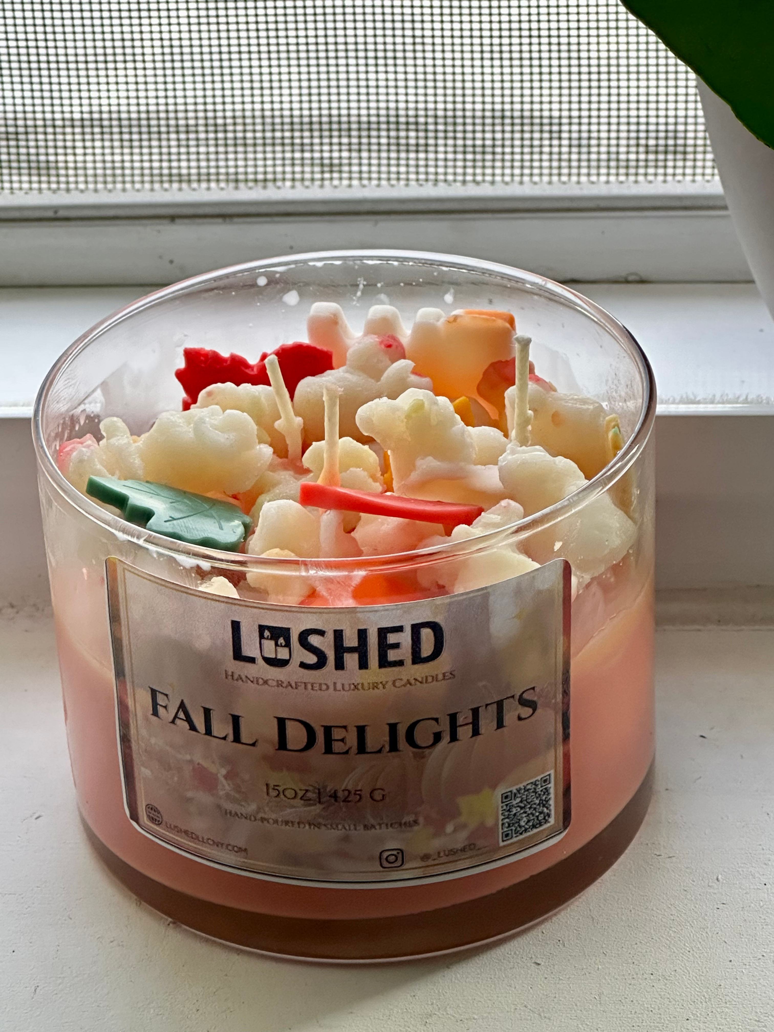 Fall treats Fall Candle