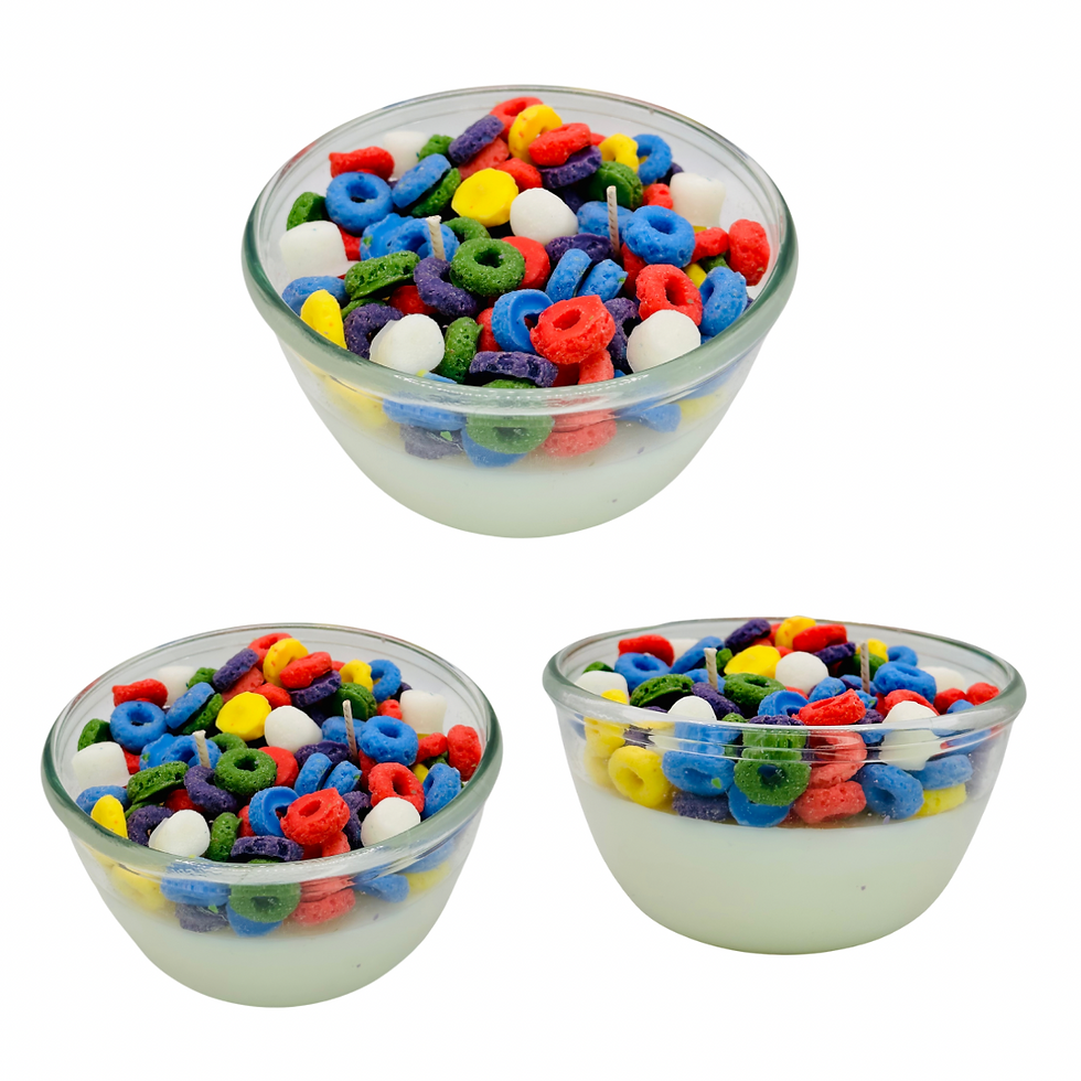 Thumbnail: Fruit Loops Cereal Candle