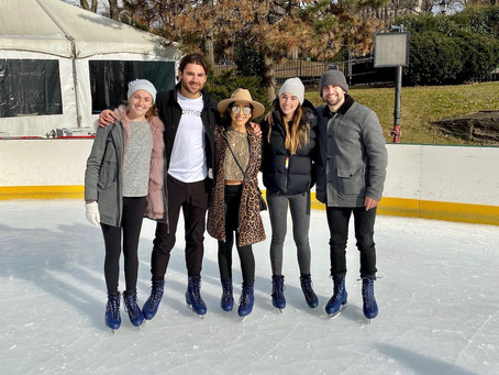 Ice Skating in Central Park kicks off #CityscapeAdventureSeries2020