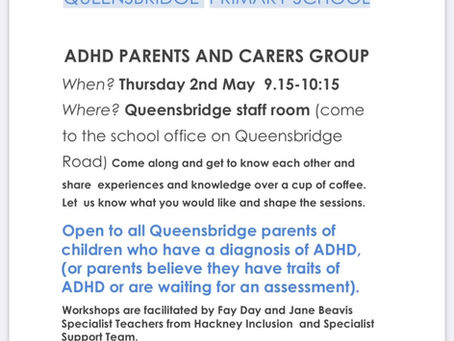 ADHD support for parents and carers