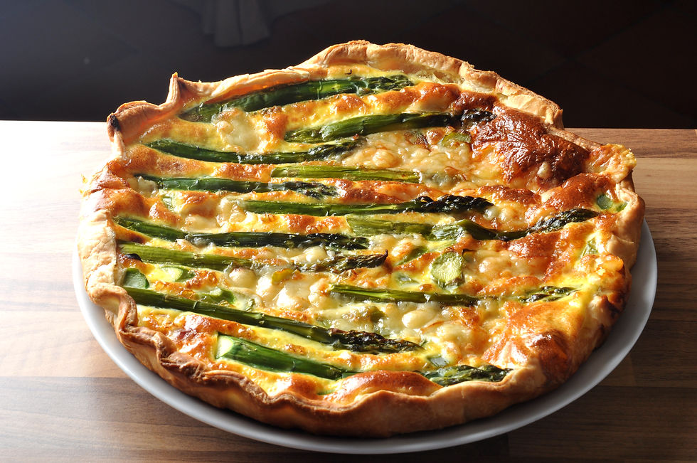 quiche asperges