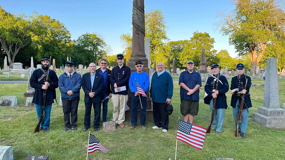 Decoration Day and Grave Re-Dedication for Thomas F. Burpee