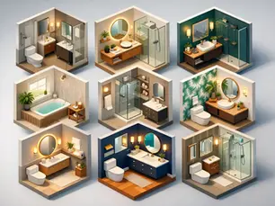 8 Small Bathroom Facelift Examples