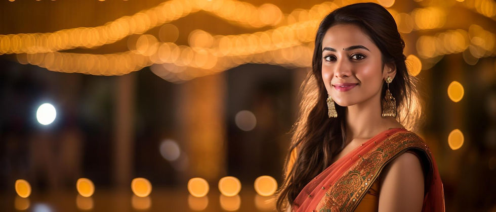 woman-orange-sari-stands-front-lit-candle.jpg