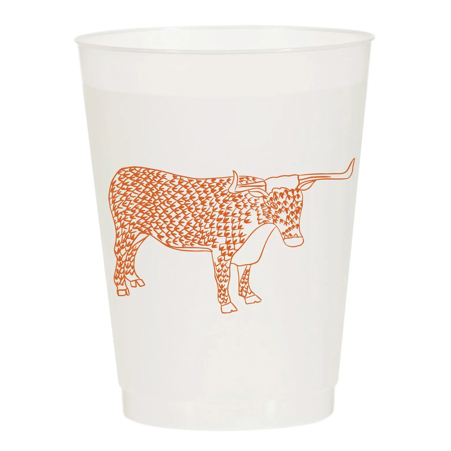 Longhorn Orange Frosted - Texas