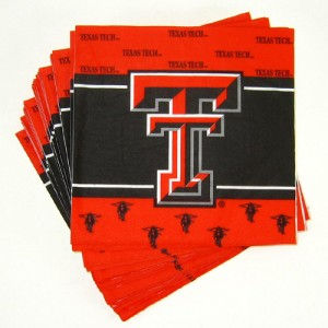 Texas Tech Red Raiders Napkins- 16 Per Package