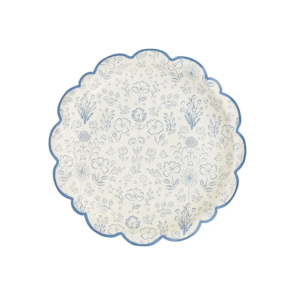 Pembroke Floral 10" Paper Plate