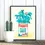 Thumbnail: Basil / Mutti Pizza Art Print