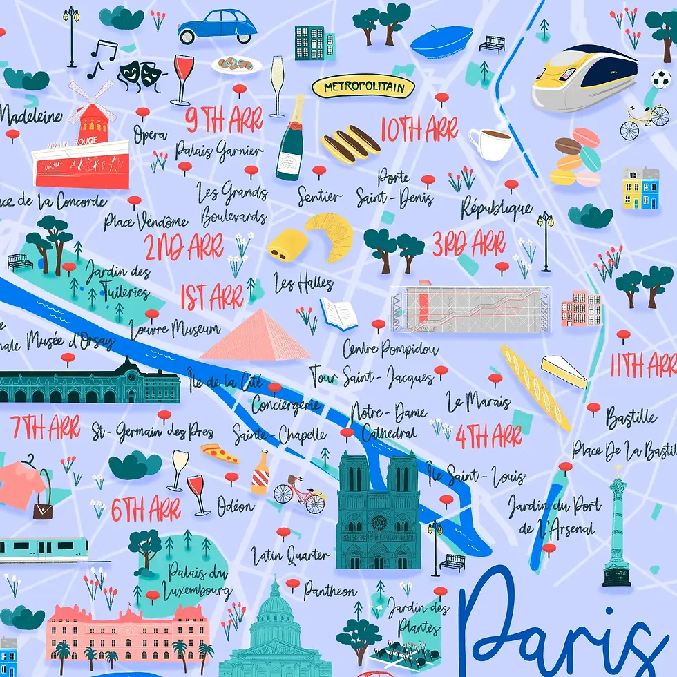 Thumbnail: Paris Art Print