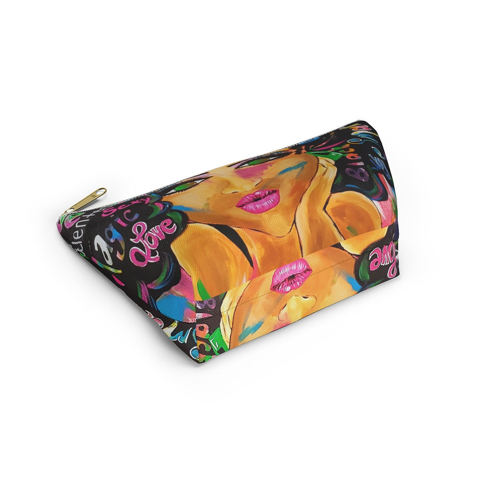 Thumbnail: Melanin Magic Make up/ Accessory bag (T-bottom)