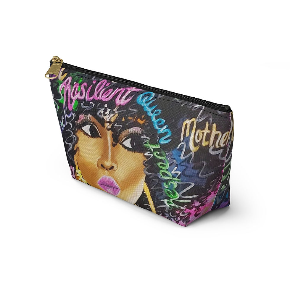 Thumbnail: I Am Make-up & Accessory Pouch w T-bottom