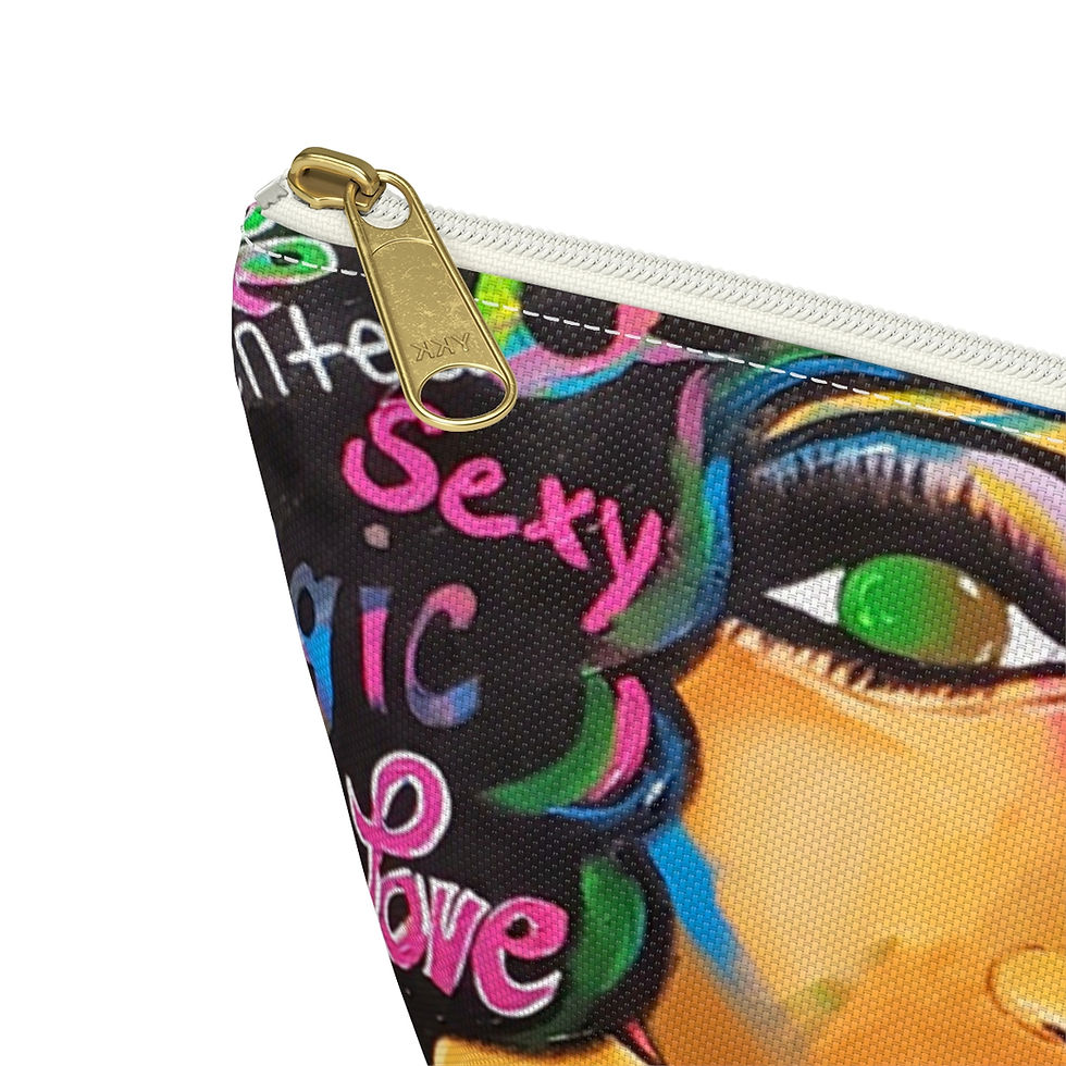 Thumbnail: Melanin Magic Make up/ Accessory bag (T-bottom)