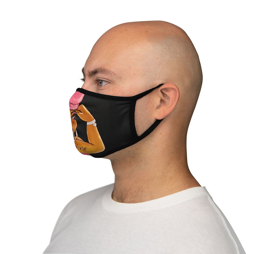 Thumbnail: Fitted Polyester Face Mask