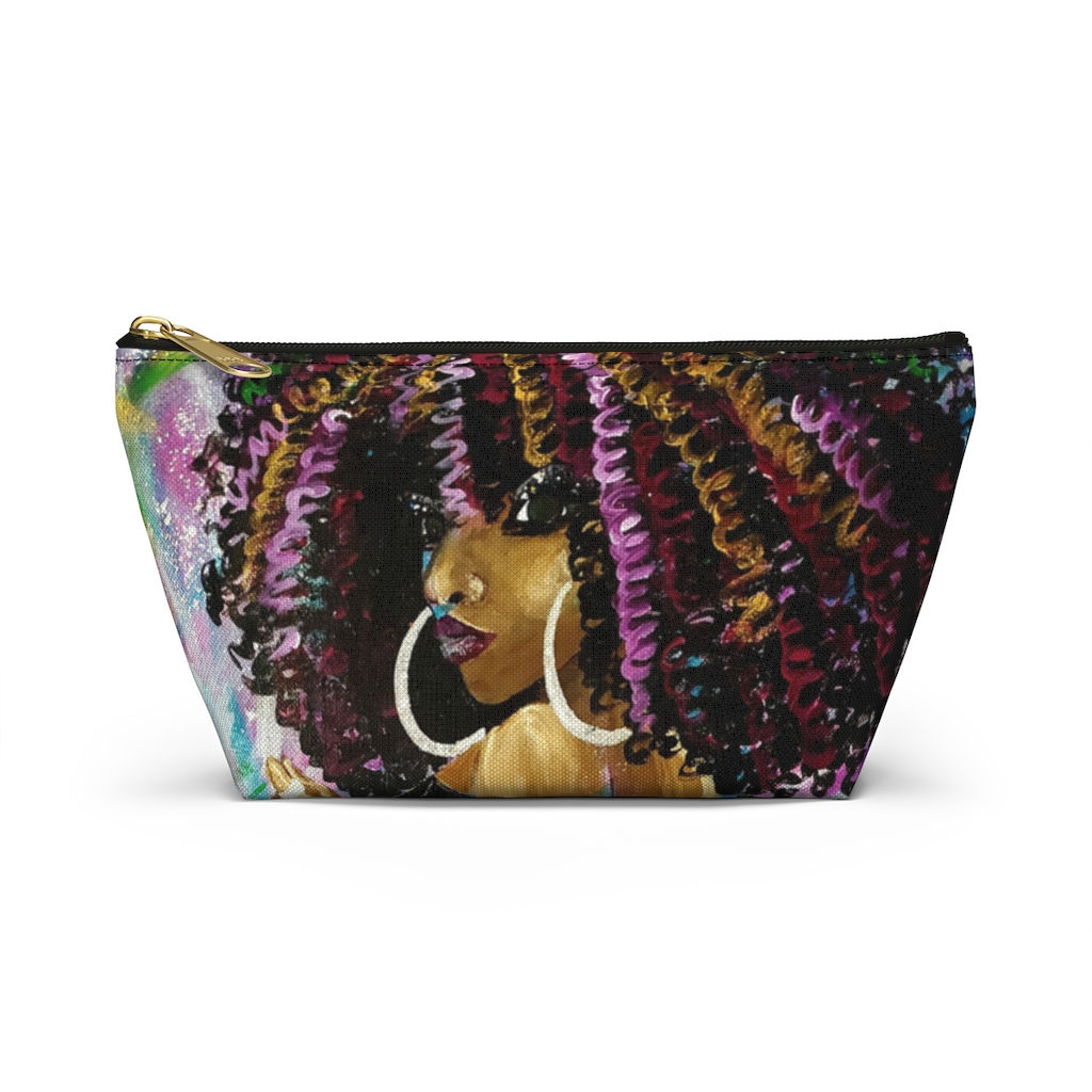 Disco Girl T-bottom Make Up Bag