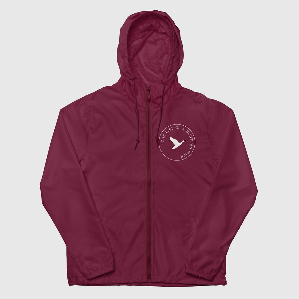 Thumbnail: Unisex lightweight zip up windbreaker