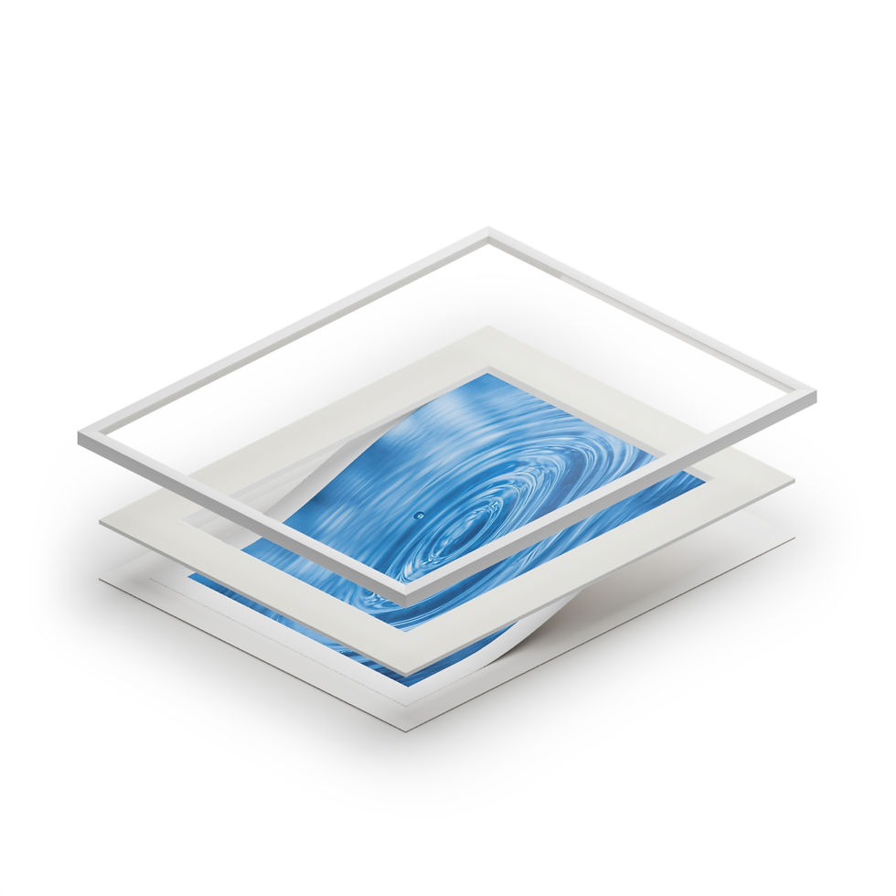 サムネイル： Harmony in motion - Fine Art Prints (Passepartout Paper Frame)