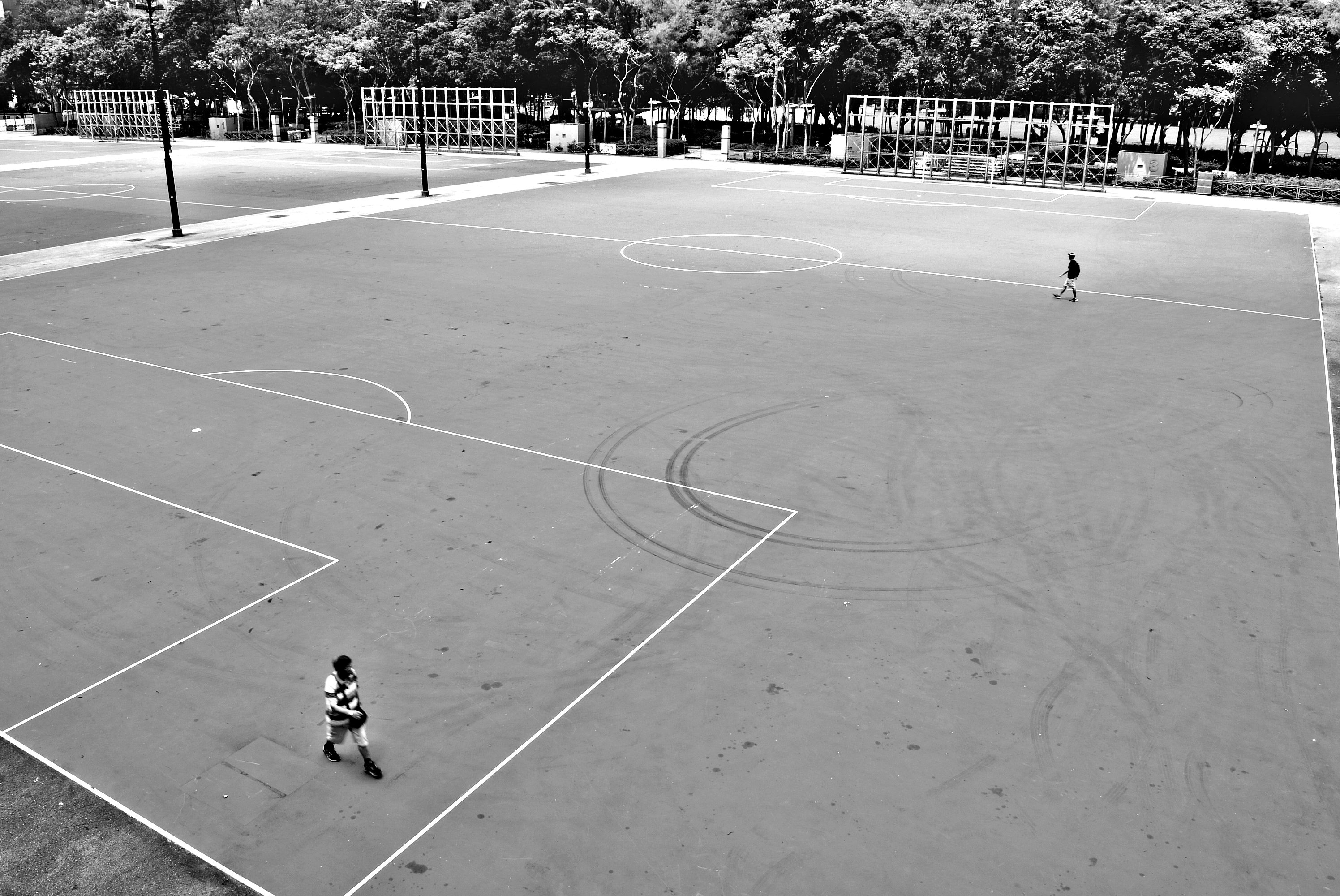 The space in between