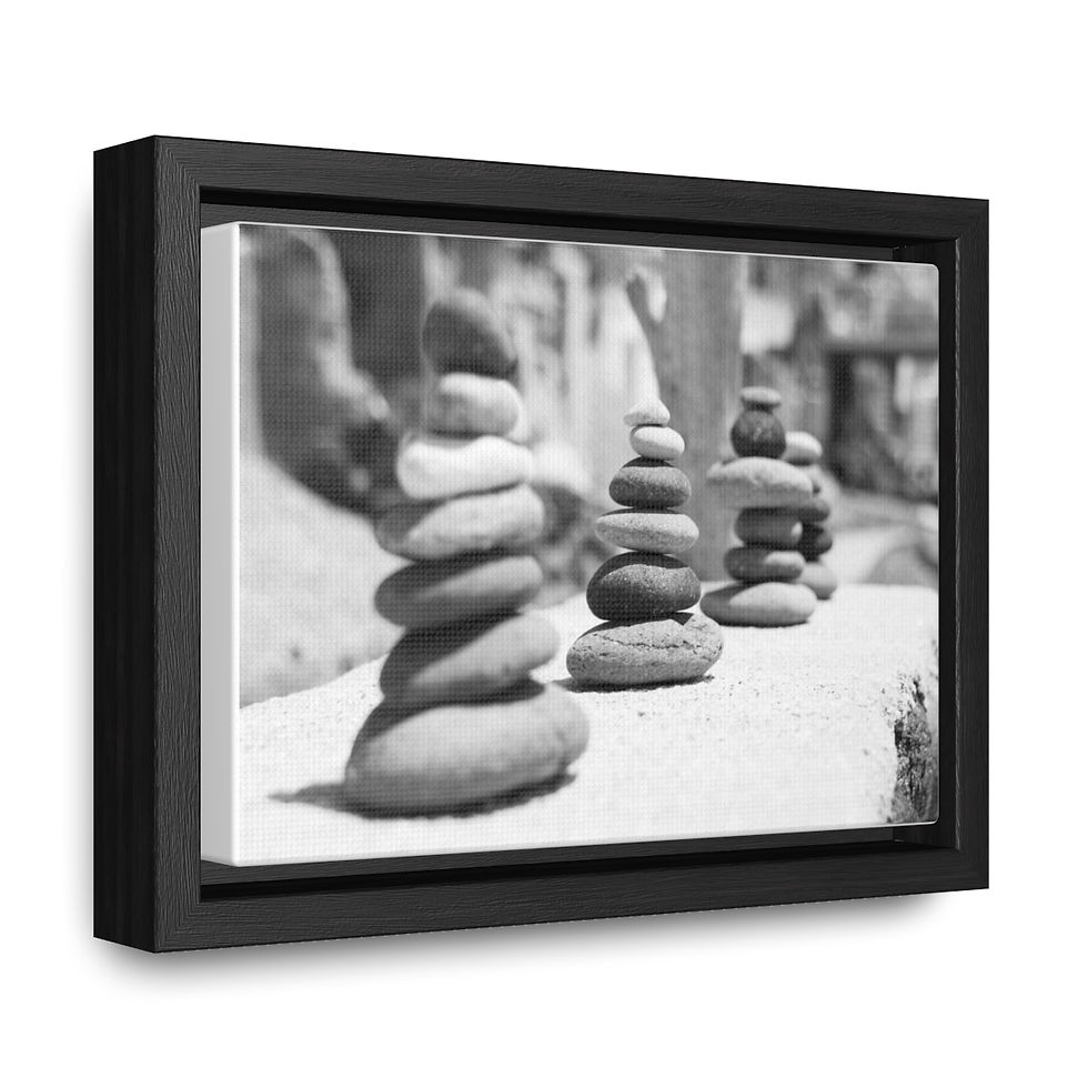 Thumbnail: Timeless Balance:The Serenity On Canvas Wrap Picture For Home Decor